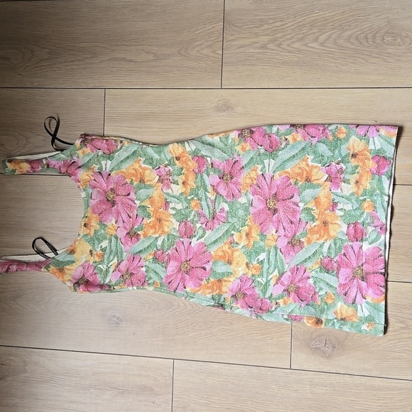 MARCIANO Floral Mini Bodycon Dress size M - Picture 7 of 9